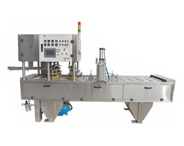 杯裝辣椒醬灌裝機(jī)Hot sauce filling machine,小身材大味道！